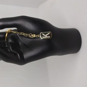 Elegant Gold Keychain with Stylish ‘K’ Pendant – Perfect Gift